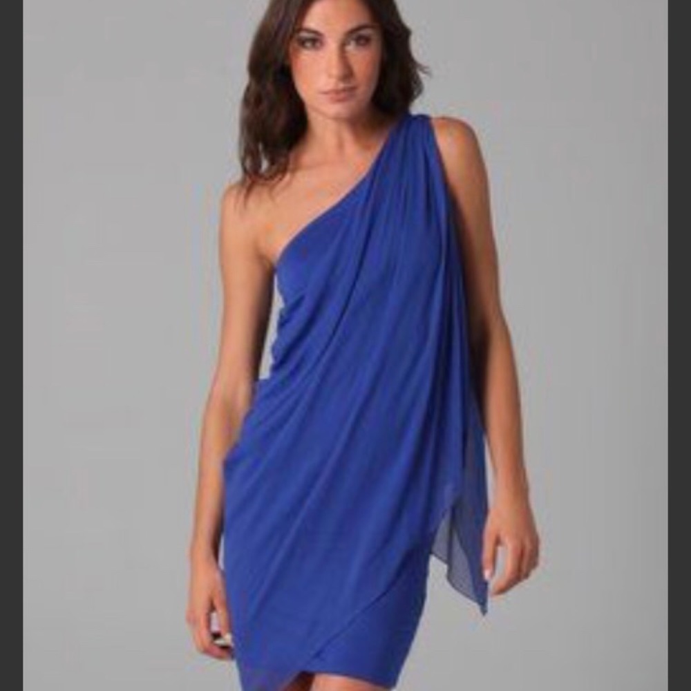 Alice + Olivia dress blue/purple sz large